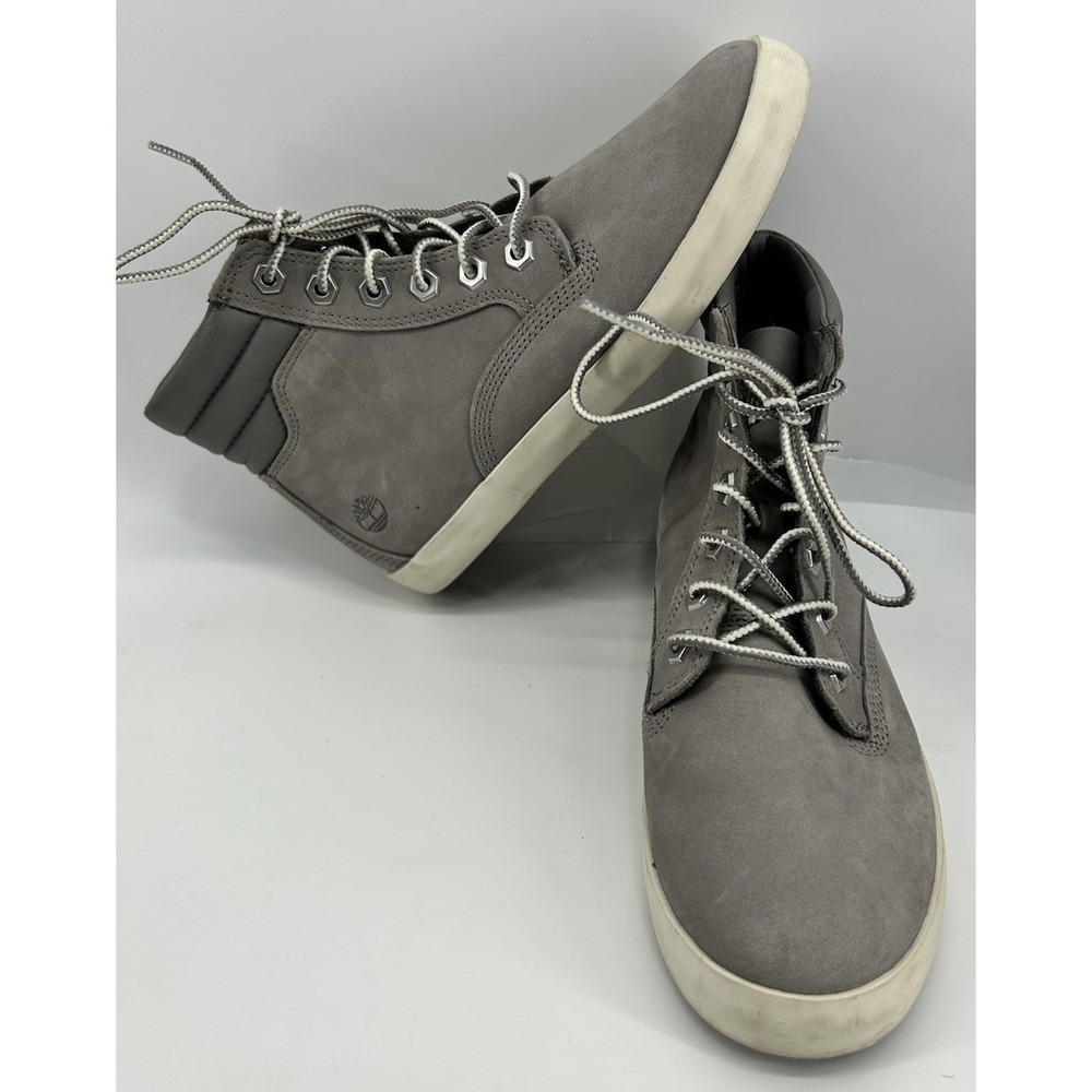 Timberland Cassette Boots Grey Nubuck A1H26 Women's Size‎ 5.5